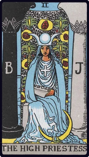 High Priestess Tarot Card