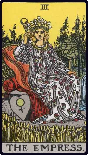 The Empress Tarot Card Rider-Waite-Smith