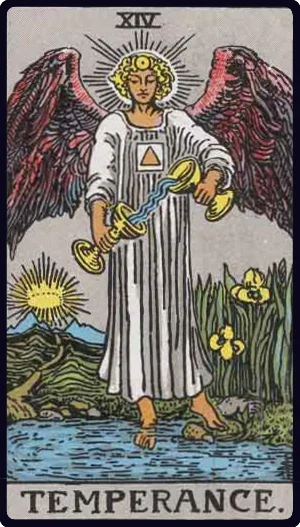 Temperance Tarot Card Rider-Waite-Smith